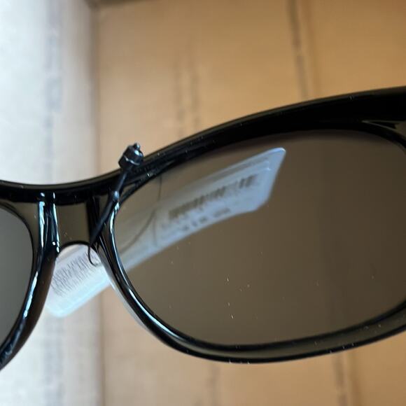 Solar Shield Fits Over Polarized Sunglasses Black Silver L - Picture 8 of 9